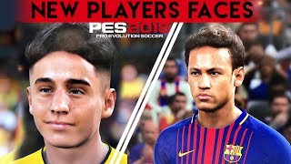 PES 2018  Player Faces  Neymar  Reus  Emre mor &am