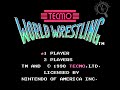 classic video game intro for tecmo world wrestling for nes. all copyrighted/trademarked media is owned by their respective companies. videos uploaded are demonstrative in nature, as defined under the 'fair use' policy of copyright.