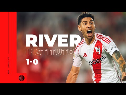 River 1 - Instituto 0 | Torneo Apertura 2025 [RESUMEN COMPLETO]