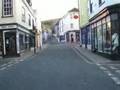 on my bike through Totnes