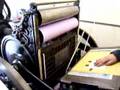 Letterpress printing: Thomson Laureate (Colts Armory)