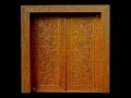 Teak Doors Oversize Front Carving Artistic