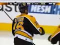 Marc Savard sets up a Marco Sturm goal