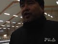 Sydkoreas landslags coach i kälkhockey. The coach of the South Korean sledge hockey team.