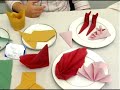 how to fold napkins : how to fold a napkin