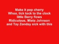 Cherry Chocolate Rain - Tay Zonday (lyrics)