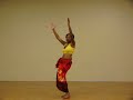 Saidah choreographed her solo and her dancing wowed the audience at a recent recital at Lake Lynn.