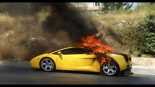 あなたの車燃えてますよ!車が炎上している画像を作れるアプリ爆誕!