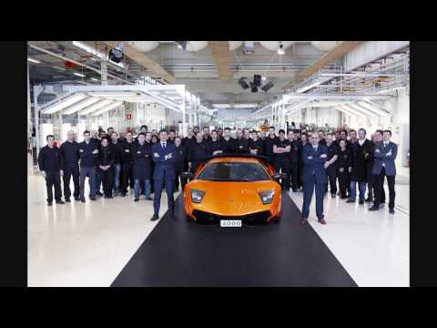 Lamborghini celebrates 4,000th Murcielago ever made