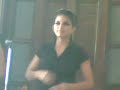 ana baila sexiemnte en los henequenes jajaja despues de su baile en el teatro jeje y yo y rubot nos reimos de ella