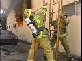 Apartment House Fire, One Unit Well Involved