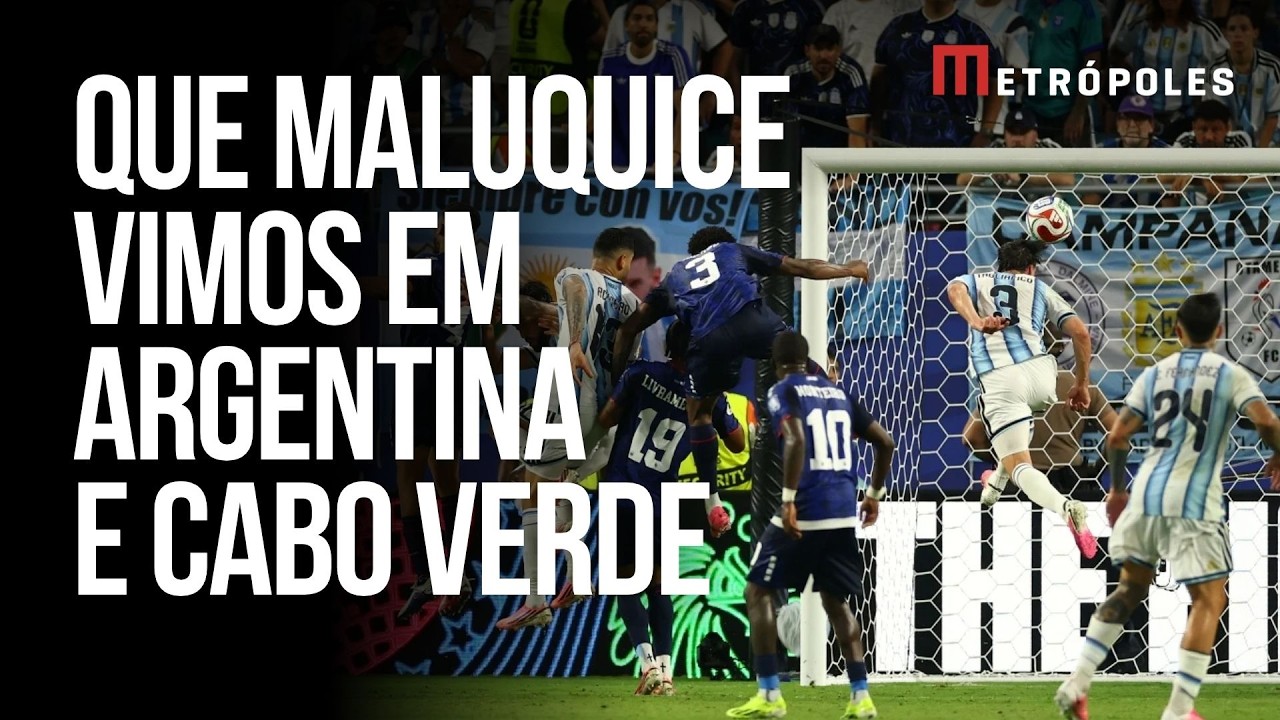 Cabo Verde entra pra história da Copa do Mundo mesmo perdendo pra Argentina, diz Morelli
