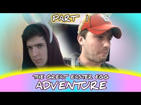 BATHROOM SURPRISE - The Great Easter Egg Adventure 2014 PART 1 of 4
