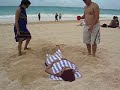 Digging her own grave