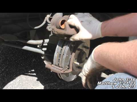 Front Disc Brake Install “How to” Infiniti J30