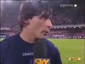 Napoli-Reggina 3-0 29/10/08 Dopopartita Intervista A Lavezzi Laser Al Secondo 51
