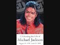 EXCLUSIVE MICHAEL JACKSON ACTUAL FUNERAL OBITUARY