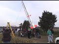 Large high power 2 stage rocket launch 1