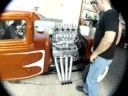 Blown Hemi hot rod show truck