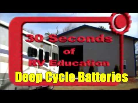 RV Deep Cycle Battery Tips -RV 101® – 30 Seconds of RV Education RV