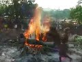 this short film by eugene skeef shows 4 igbo women from nigeria demonstrating the technique of making the udu, a clay pot drum. the udu was invented by the igbo and it is traditionally a women's ceremonial instrument. the word udu means clay pot in the igbo language and this gentle instrument induces a sense of peace when played.

eugene initiated the udu project through his charity umoya creations a few years ago. the project is ongoing and takes as its inspiration the desire to support initiatives in different parts of the world where indigenous peoples begin to take control of their intellectual and cultural property rights.

for more information contact eugene skeef at eugeneskeef@googlemail.com

film soundtrack by eugene's umoya ensemble