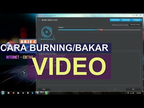 Cara Burning Video #Ashampoo Burning Studio
