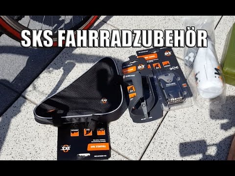 SKS Fahrradzubehör - Trinkflasche, Flaschenhalter, Tasche und Werkzeug
