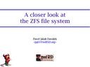 ZFS in FreeBSD, by Pawel Jakub Dawidek