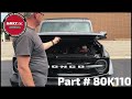 MRT Performance No Drill Hood Strut Kit - Black (Part Number: 80K110) MRT Performance No Drill Hood Strut Kit - Black - Bronco 2021+