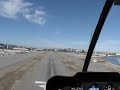 Helo - landing San Carlos Rwy 30 in the R-44