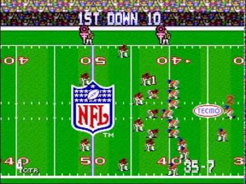 Tecmo - 1992 Season Week 6.