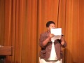 Cherrie Burks dramatic reading