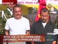 Los guerrilleros detenidos