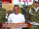 Los guerrilleros detenidos