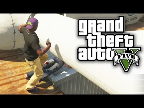 GTA 5 Online - WINDMILL OF DEATH! (GTA V Online)