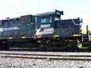 NBEC shunting in Miramichi 2007/10/16