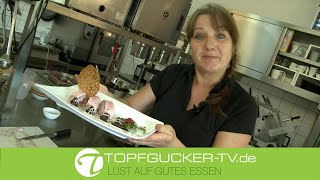 Mandel Honig Hippe - Teil 1 | Dessert Himbeer - Minz - Parfait | schokolierte Früchte