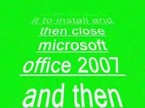 Microsoft Office 2007 Free!