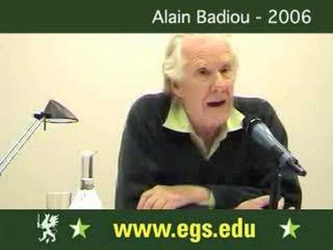 Alain Badiou. Democracy, Politics ...
