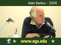 alain badiou  democracy politics and philosophy 2006 1/5