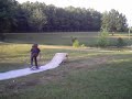 my friend Z (Exavier Corbin) almost Boned ollie