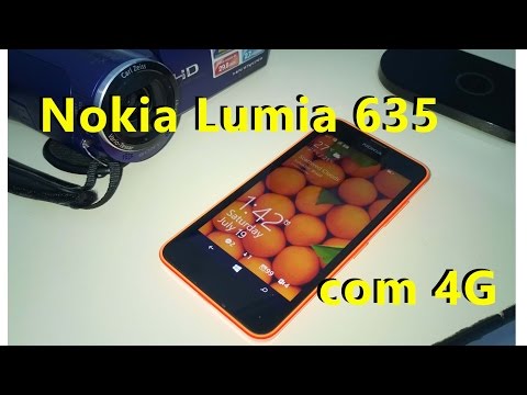 Nokia Lumia 635 4G Review Português