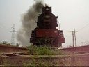 【中国蒸機】江苏船山集团有限公司专线3 軌間固定カメラより(16-Aug-2006)