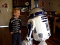 R2-D2 Robot and Jimmy Vos R2D2