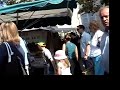 The Friday market at Riberac, Dordogne, France