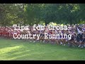 Tips for Cross-Country running/races