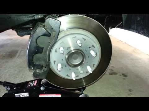 2013 GM Chevrolet Silverado 1500 – Front Wheel Removed – About To Replace Brake Pads