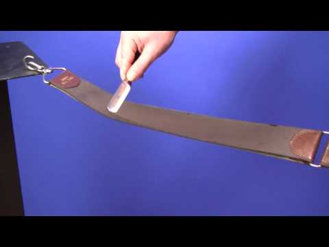 How To - Rasiermesser abziehen auf dem Streichriemen - www.pizzini.at