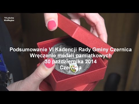 Click to View : Podsumowanie VI Kadencji Rady Gminy Czernica - Część I - Wręczenie medali pamiątkowych - Czernica 30.10.2014
