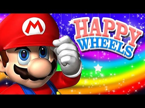 Happy Wheels: SUPER MARIO